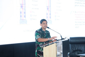 REKTOR ITD ADISUTJIPTO BERIKAN CERAMAH CYBER WARFARE KEPADA PASIS SEKOAU ANGKATAN 59 TP 2022