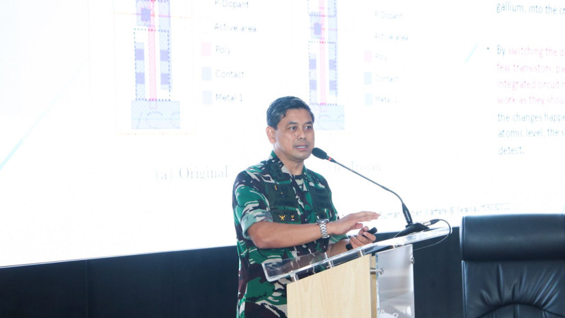 REKTOR ITD ADISUTJIPTO BERIKAN CERAMAH CYBER WARFARE KEPADA PASIS SEKOAU ANGKATAN 59 TP 2022