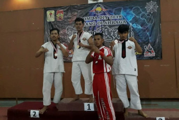 UKM TARUNG DERAJAT STTA RAIH KEMENANGAN DALAM PEKAN OLAHRAGA MAHASISWA DAERAH (POMDA) DIY 2018