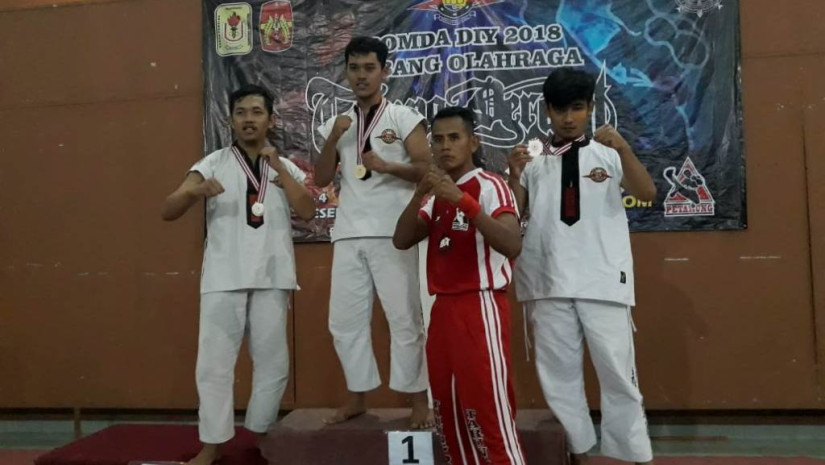 UKM TARUNG DERAJAT STTA RAIH KEMENANGAN DALAM PEKAN OLAHRAGA MAHASISWA DAERAH (POMDA) DIY 2018