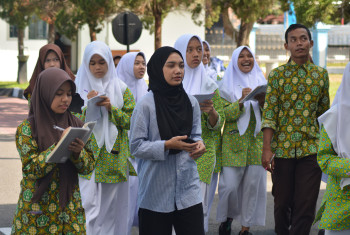 WISATA KAMPUS DIRGANTARA DAN CERDAS CERMAT OLEH HIMPUNAN MAHASISWA INFORMATIKA