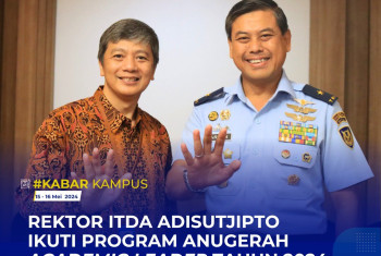 REKTOR ITDA ADISUTJIPTO IKUTI PROGRAM ANUGERAH ACADEMIC LEADER TAHUN 2024 LLDIKTI WILAYAH V