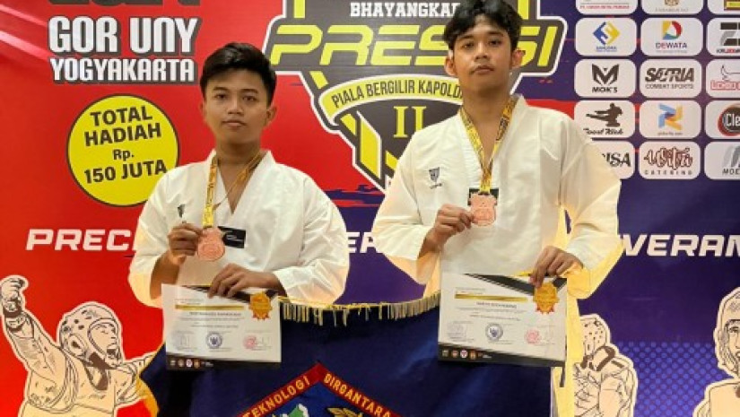 TIM TAEKWONDO ITD ADISUTJIPTO RAIH DUA MEDALI PERUNGGU DI KEJUARAAN NASIONAL BHAYANGKARA PRESISI II
