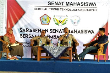 SARASEHAN SENAT MAHASISWA STTA BERSAMA LEMBAGA