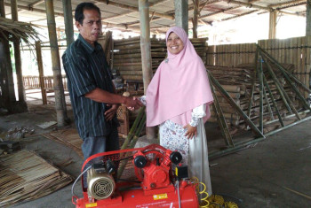 STTA laksanakan Pengabdian Masyarakat di UKM Bambu Cebongan Sleman