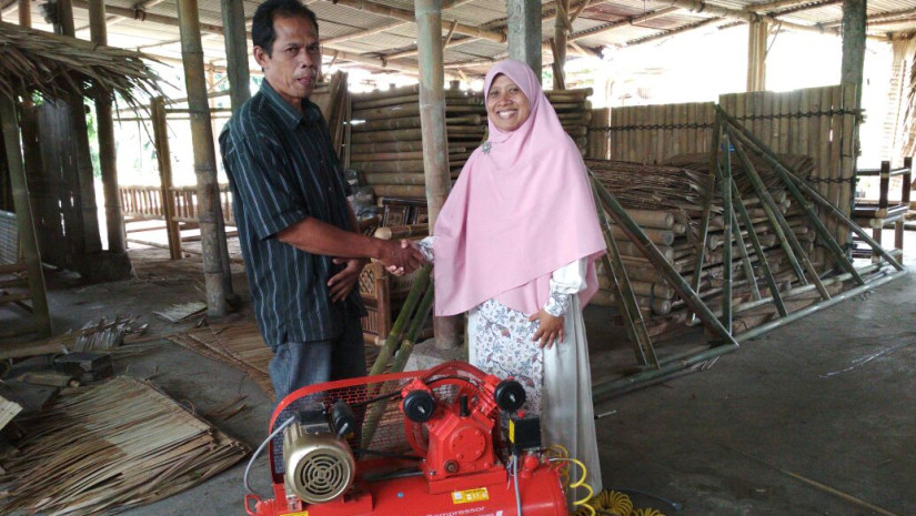 STTA laksanakan Pengabdian Masyarakat di UKM Bambu Cebongan Sleman