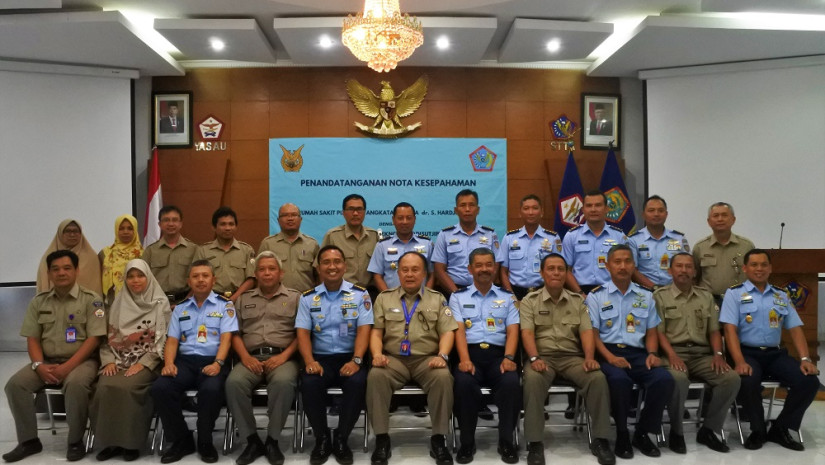 PENANDATANGAN MOU STTA DENGAN RSPAU dr. S.HARDJOLUKITO