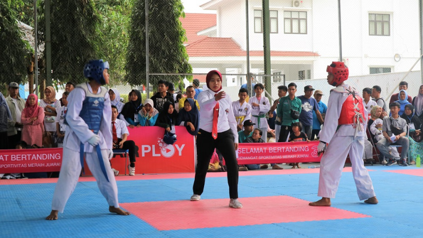 UKM TAEKWONDO STTA GELAR FRIENDSHIP GAME 2019