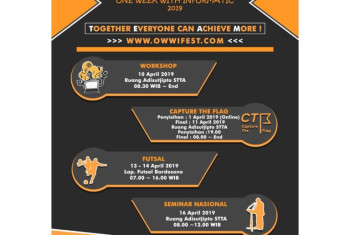ONE WEEK WITH INFORMATIC (OWWI) 2019