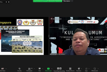 KULIAH UMUM “CYBERSECURITY TRENDS IN AEROSPACE AND DEFENSE APPLICATIONS” PRODI INFORMATIKA