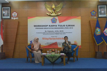 WORKSHOP KARYA TULIS ILMIAH DAN PKM 2018 DI STTA