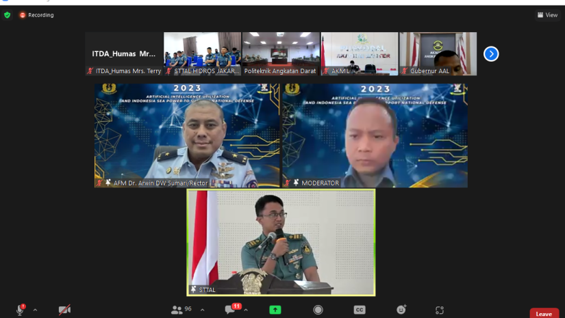 REKTOR ITD ADISUTJIPTO JADI PEMBICARA SEMINAR INTERNASIONAL “ARTIFICIAL INTELLIGENCE UTILIZATION AND INDONESIAN SEA POWER TO SUPPORT NATIONAL DEFENSE”