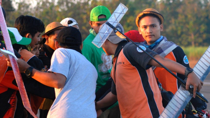 AEROMODELLING STTA SELENGGARAKAN  AERO COMPETITION LIGA NASIONAL FREE FLIGHT SERI III 2019