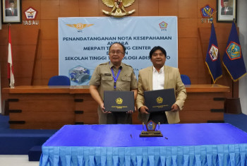 STTA TANDATANGANI MOU DENGAN MERPATI TRAINING CENTER (MTC)