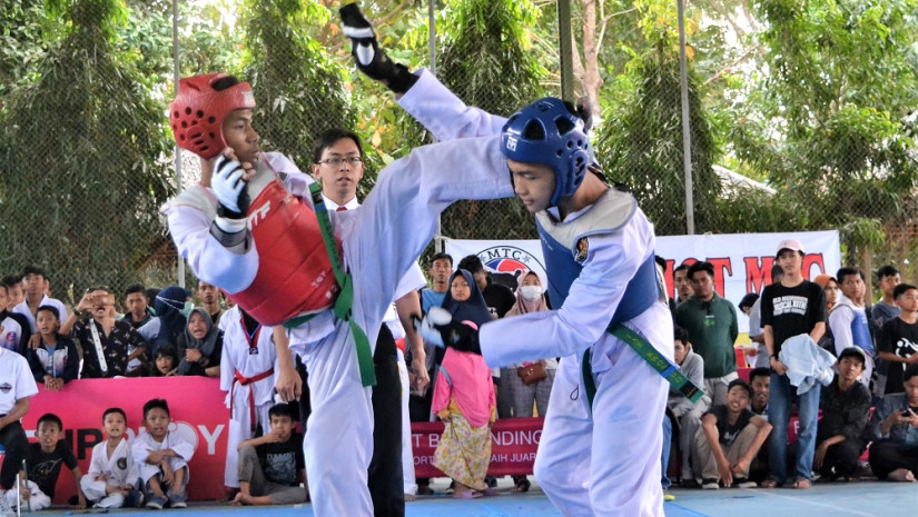 UKM TAEKWONDO STTA GELAR FRIENDSHIP GAME 2019