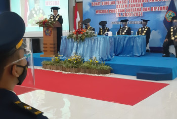 Wisuda Program Sarjana dan Diploma STTA 2020 Pertama Kalinya Dilaksanakan Secara Daring