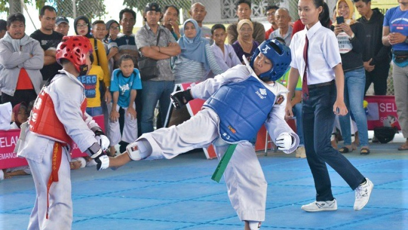 UKM TAEKWONDO STTA GELAR FRIENDSHIP GAME 2019