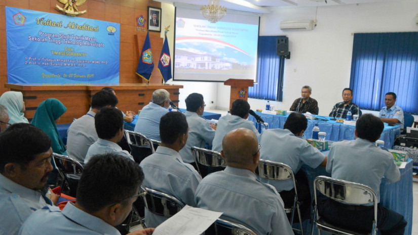 VISITASI ASESOR BAN - PT PADA DEPARTEMEN TEKNIK MESIN