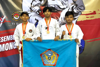 ATLET UKM TAEKWONDO ITD ADISUTJIPTO RAIH PRESTASI NASIONAL DI SUPER FIGHT TAEKWONDO CHAMPIONSHIP 2 TAHUN 2024