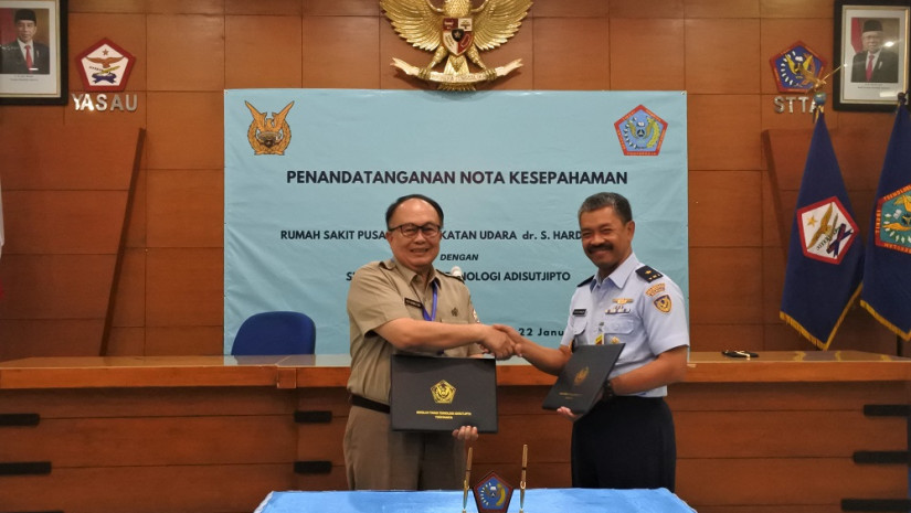 PENANDATANGAN MOU STTA DENGAN RSPAU dr. S.HARDJOLUKITO