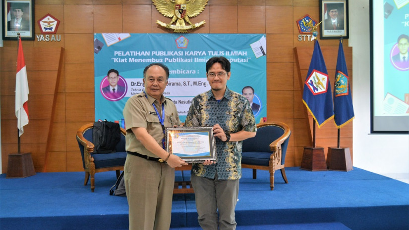 PELATIHAN PUBLIKASI KARYA TULIS ILMIAH  “KIAT MENEMBUS PUBLIKASI ILMIAH BEREPUTASI”