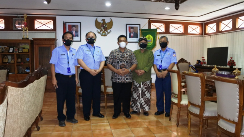 WAKIL BUPATI BANTUL TERIMA KUNJUNGAN REKTOR ITDA
