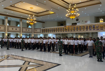 MAHASISWA ITD ADISUTJIPTO IKUTI KEGIATAN PELATIHAN KEPEMIMPINAN DAN BELA NEGARA