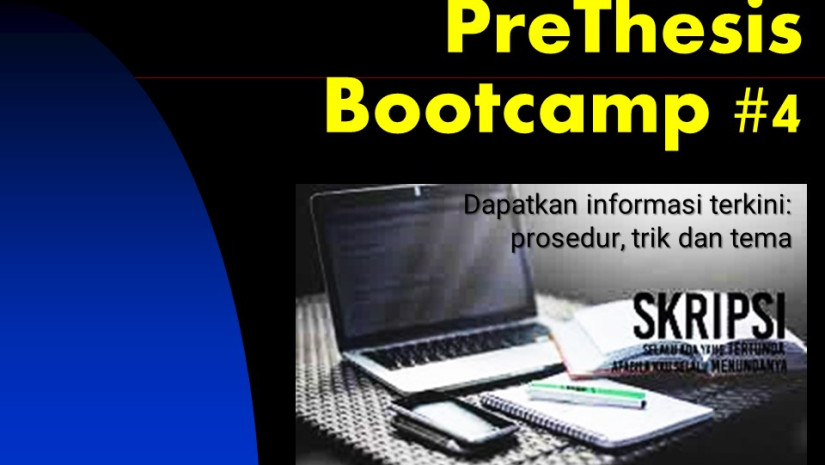 PreThesis BootCamp #4