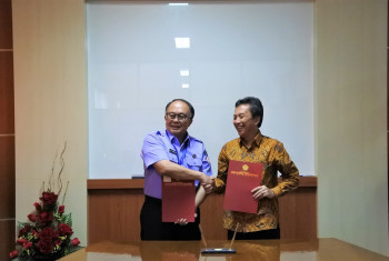 PENANDATANGAN MOU KERJASAMA STTA DENGAN UNIVERSITAS SANATA DHARMA