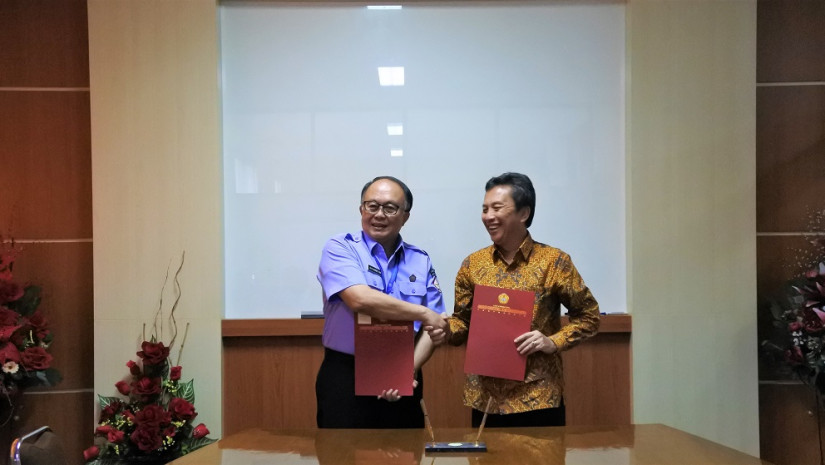 PENANDATANGAN MOU KERJASAMA STTA DENGAN UNIVERSITAS SANATA DHARMA