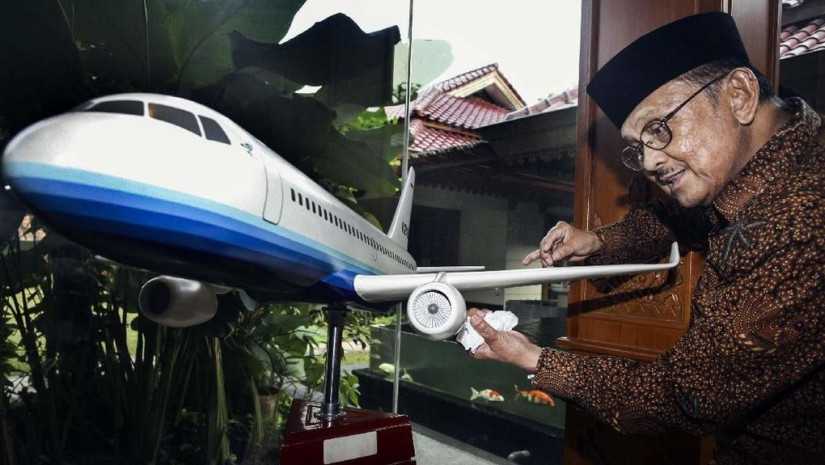 Luar Biasa, Inilah Penemuan BJ Habibie di Dunia Penerbangan