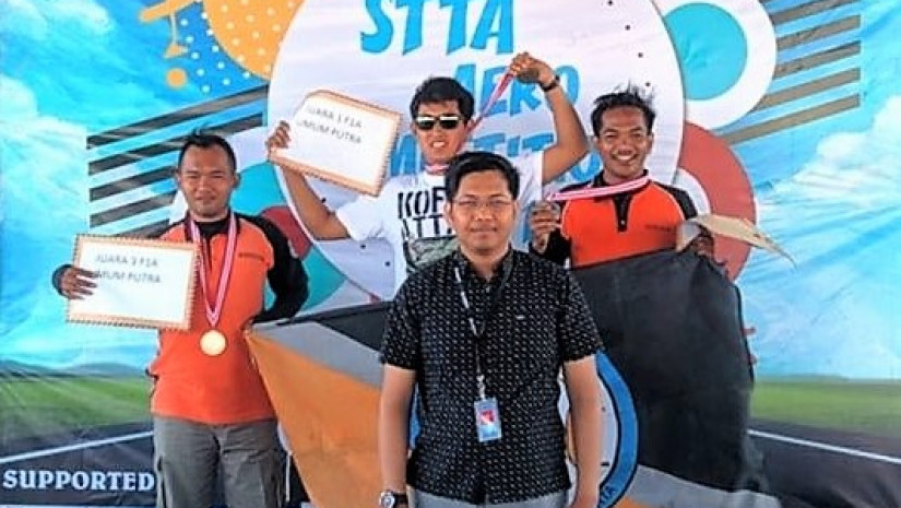 AEROMODELLING STTA SELENGGARAKAN  AERO COMPETITION LIGA NASIONAL FREE FLIGHT SERI III 2019