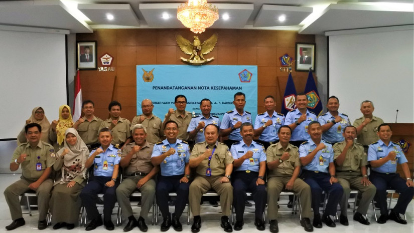 PENANDATANGAN MOU STTA DENGAN RSPAU dr. S.HARDJOLUKITO