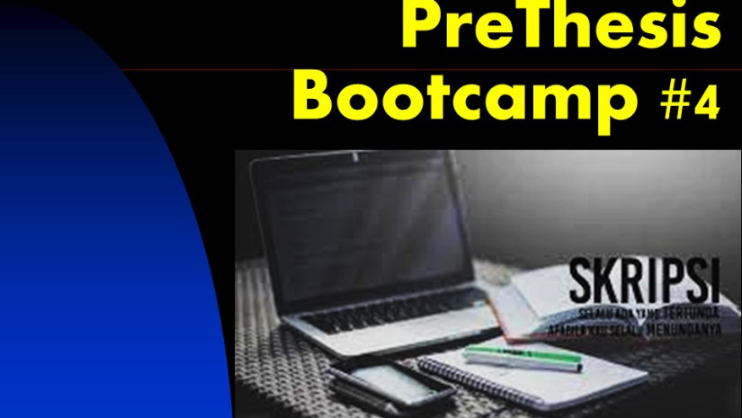 PreThesis BootCamp #4