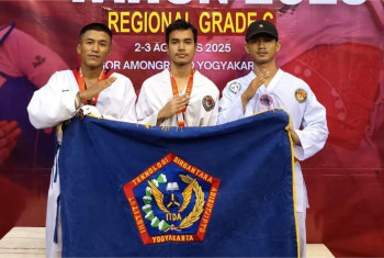 TIGA MAHASISWA ITD ADISUTJIPTO RAIH MEDALI PERUNGGU DI KEJURNAS WALIKOTA CUP XII YOGYAKARTA