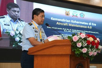 REKTOR ITD ADISUTJIPTO JADI PEMBICARA DALAM SEMINAR NASIONAL HUT KE-59 KOMANDO PEMELIHARAAN MATERIIL ANGKATAN UDARA (KOHARMATAU)