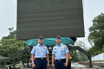 KUNJUNGAN KERJA REKTOR ITD ADISUTJIPTO KE SATRAD 233 SABANG