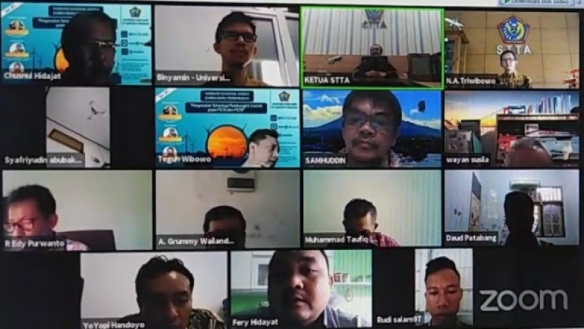 DEPARTEMEN TEKNIK MESIN STTA SELENGGARAKAN WEBINAR SERI 1